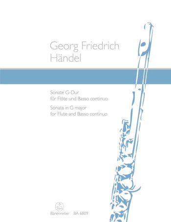 Sonata in G. : Flute & Piano: (Barenreiter)