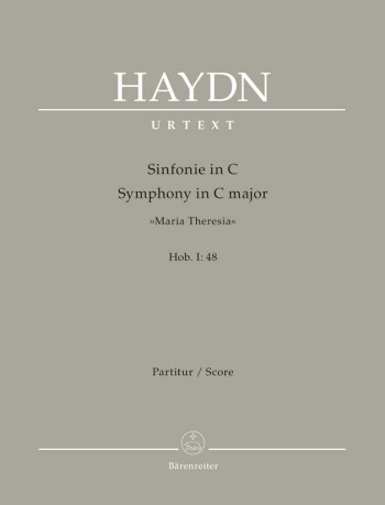 Symphony No. 48 in C (Maria Theresia) (Hob.I:48) (Urtext). : Large Score Paperback: (Barenreiter)