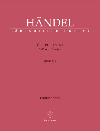 Concerto grosso Op.6/ 1 in G (Urtext). : Large Score Paperback: (Barenreiter)