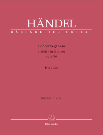 Concerto grosso Op.6/10 in D minor (Urtext). : Large Score Paperback: (Barenreiter)