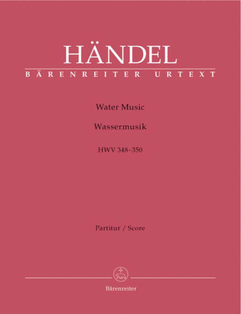 Water Music (HWV 348-350) (Urtext). : Large Score Paperback: (Barenreiter)