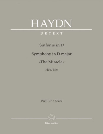 Symphony No. 96 in D (The Miracle) (Hob I:96) (Urtext). : Large Score Paperback: (Barenreiter)