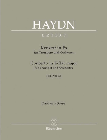 Concerto for Trumpet in E-flat (Hob.VIIe:1) (Urtext). : Large Score Paperback: (Barenreiter)
