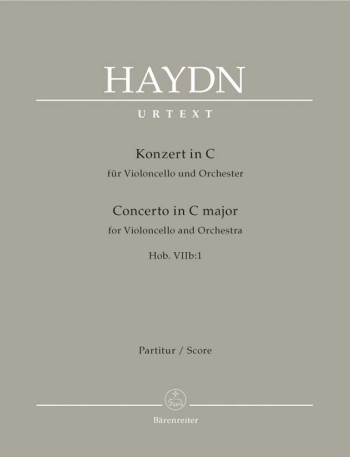 Cello Concerto C (Hob.VIIb:1) (Urtext): Large Score Paperback: (Barenreiter)