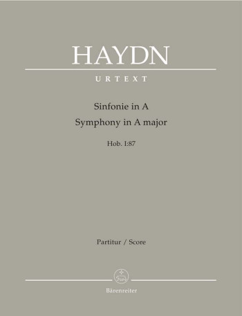 Symphony No. 87 in A (Hob.I:87) (Urtext). : Large Score Paperback: (Barenreiter)