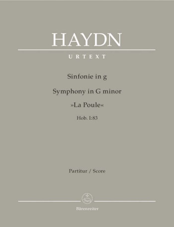 Symphony No. 83 (La Poule) (Hob.I:83) (Urtext). : Large Score Paperback: (Barenreiter)
