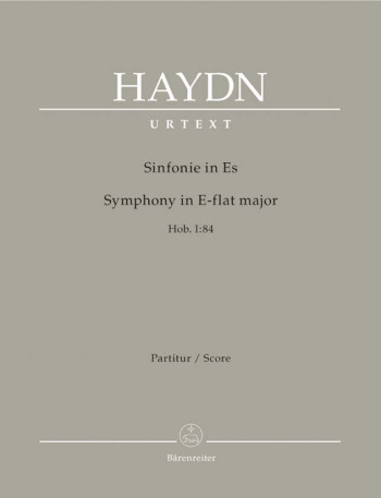Symphony No. 84 in E-flat (Hob.I:84) (Urtext). : Large Score Paperback: (Barenreiter)