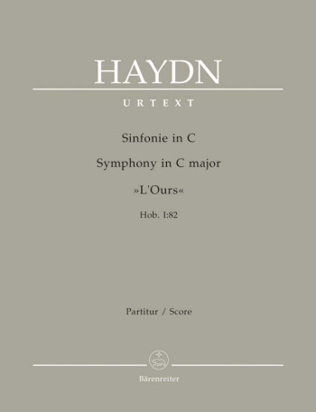 Symphony No. 82 in C (The Bear) (Hob.I:82) (Urtext). : Large Score Paperback: (Barenreiter)