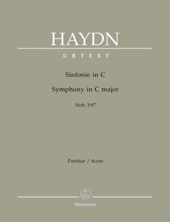 Symphony No. 97 in C (Hob.I:97) (Urtext). : Large Score Paperback: (Barenreiter)