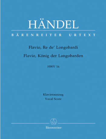Flavio (HWV 16) (It) (Urtext). : Vocal Score: (Barenreiter)