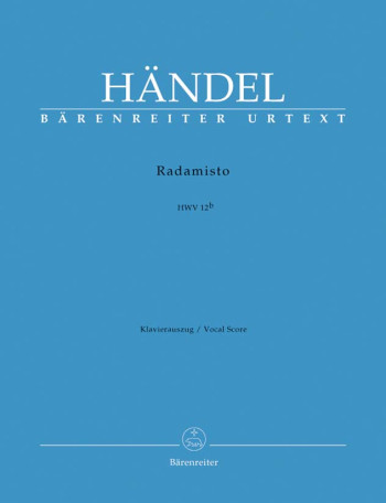 Radamisto (HWV 12b) (2nd version) (It) (Urtext). : Vocal Score: (Barenreiter)