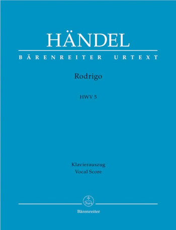 Rodrigo (Vincer se stesso e la maggior vittoria) (HWV 5) (It)  (Urtext).: Vocal Score: (Barenreiter)