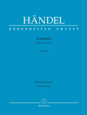 Arminio (HWV 36) (It) (Urtext). : Vocal Score: (Barenreiter)