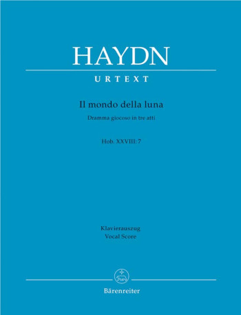 Il mondo della luna (Hob.XXVIII:7) (It) (Urtext). : Vocal Score: (Barenreiter)