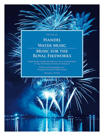 Water Music (HWV 348-350) & Fireworks Music (HWV 351). : Organ: (Barenreiter)