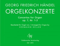 Concerto for Organ, Op.7 Bk.1: Nos 1 - 3 (arranged for solo organ). : Organ: (Barenreiter)