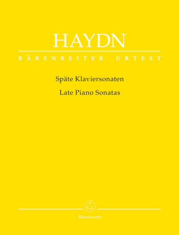 Late Piano Sonatas (Urtext). : Piano: (Barenreiter)