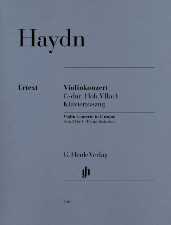Violin Concerto C Major (Hob.VIIa:1) (Urtext): Violin & Piano (Henle)