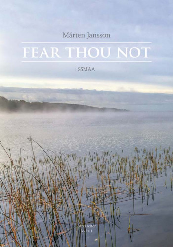Fear Thou Not (E). : Choral: (Barenreiter)