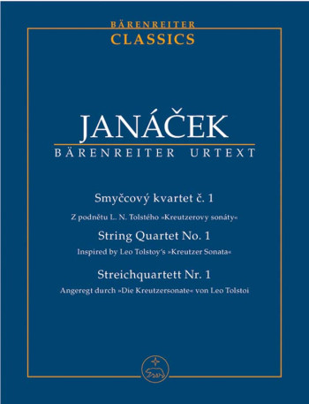 String Quartet No.1 (Inspired by Tolstoy's Kreutzer Sonata")  Study Score (Barenreiter)