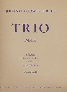 Trio in D. : 2 Flutes & Continuo: (Barenreiter)