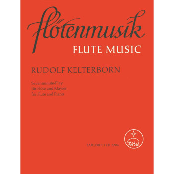 Sevenminute-Play (1976). : Flute & Piano: (Barenreiter)