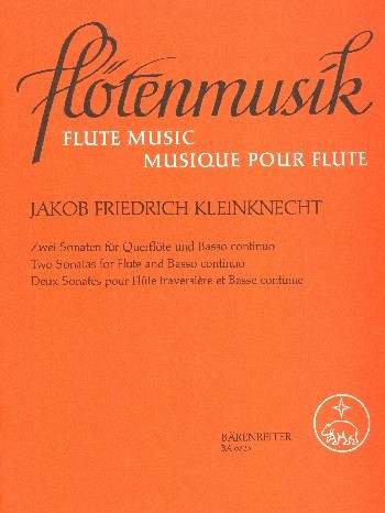 Sonatas (2), (G maj, B min). : Flute & Piano: (Barenreiter)