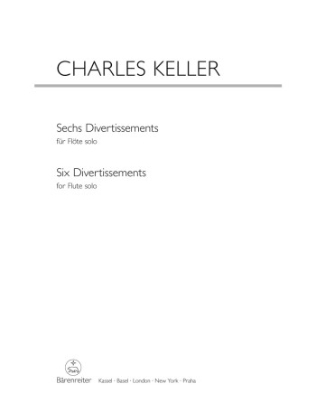 Divertissements (6). : Flute Solo: (Barenreiter)
