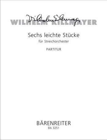 Easy Pieces for String Orchestra (6). : Large Score Paperback: (Barenreiter)