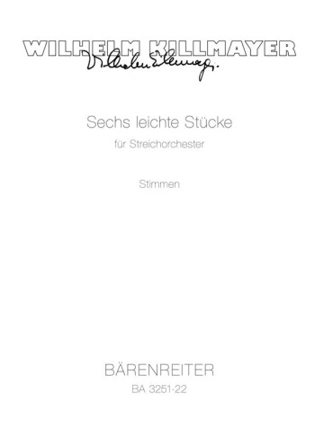Easy Pieces for String Orchestra (6). : Strings (set): (Barenreiter)