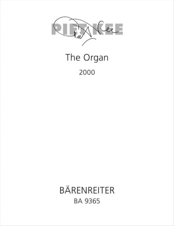 Organ, The (2000).  Hommage to Pieter Saenredam. : Organ: (Barenreiter)