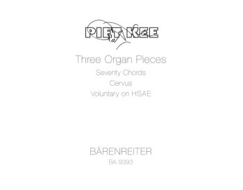 Pieces (3) (2008). : Organ: (Barenreiter)