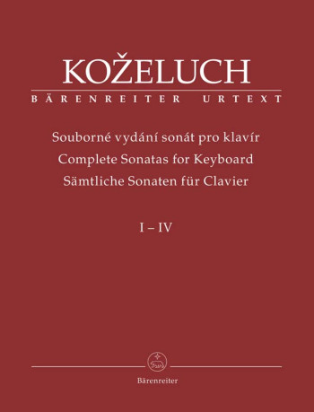 Complete Sonatas for Keyboard Solo in 4 volumes (special price) (Urtext). (Includes individual volum