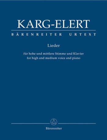 Songs for High and Medium Voice and Piano (G) (Urtext). : Voice: (Barenreiter)