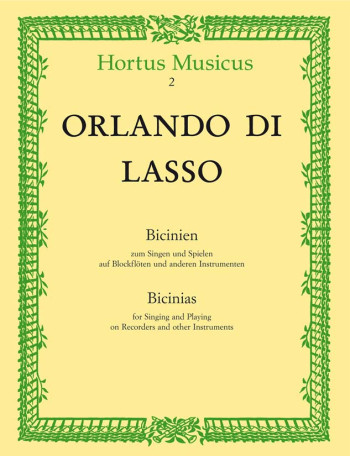 Bicinia for Singing and Playing (L). : Recorder Ensemble: (Barenreiter)