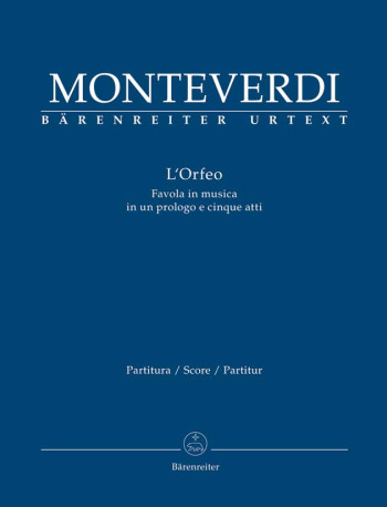 L'Orfeo (It) (Urtext). : Large Score: (Barenreiter)