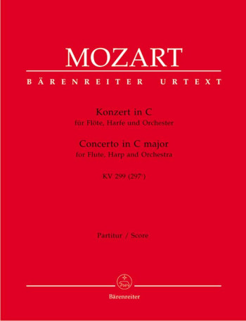 Concerto for Flute and Harp in C (K.299) (K.297c) (Urtext). : Large Score Paperback: (Barenreiter)
