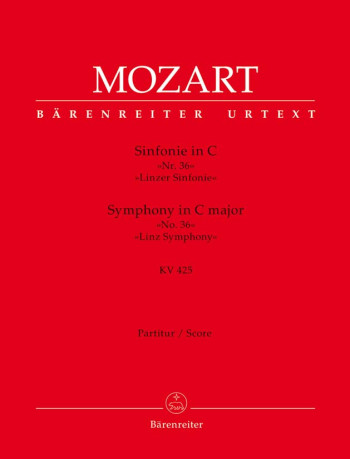 Symphony No.36 in C (K.425)  (Linz) (Urtext). : Large Score Paperback: (Barenreiter)