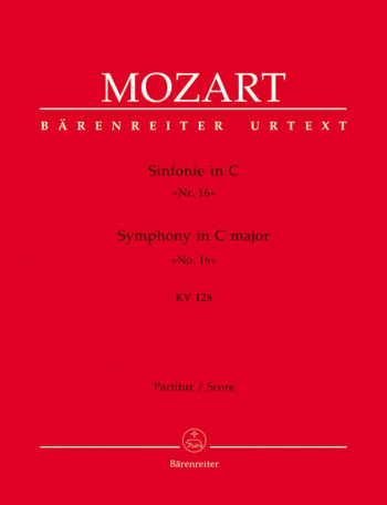 Symphony No.16 in C (K.128) (Urtext). : Large Score Paperback: (Barenreiter)