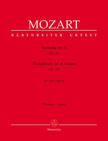 Symphony No.29 in A (K.201) (K.186a) (Urtext). : Large Score Paperback: (Barenreiter)