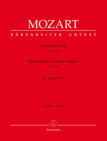 Symphony No.24 in B-flat (K.182) (Urtext). : Large Score Paperback: (Barenreiter)
