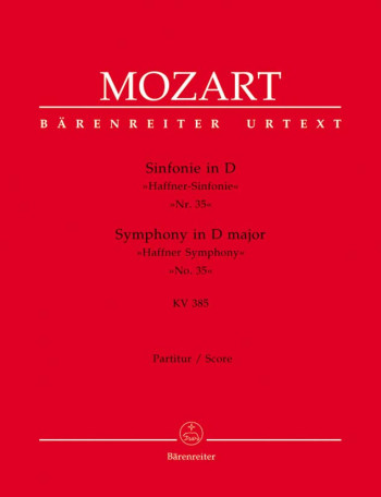 Symphony No.35 in D (K.385)  (Haffner) (Urtext). : Large Score Paperback: (Barenreiter)