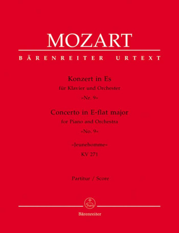 Piano Concerto No.9 Eb Major K.271 (Urtext): Large Score Paperback (Barenreiter)