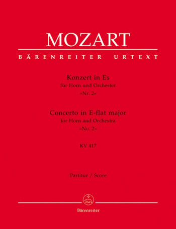 Concerto for Horn No.2 in E-flat (K.417) (Urtext). : Large Score Paperback: (Barenreiter)