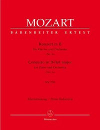 Concerto for Piano No. 6 in B-flat (K.238) (Urtext). : Large Score Paperback: (Barenreiter)