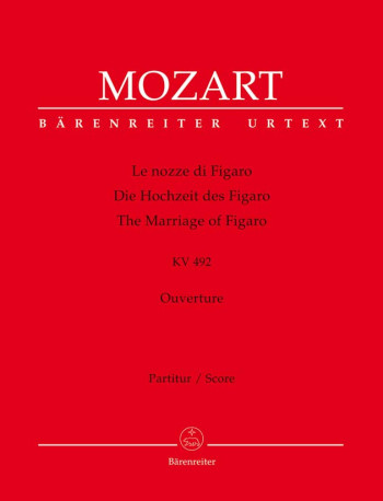 Marriage of Figaro (Overture) (K.492) (Urtext). : Large Score Paperback: (Barenreiter)