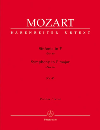 Symphony No. 6 in F (K.43) (Urtext). : Large Score Paperback: (Barenreiter)