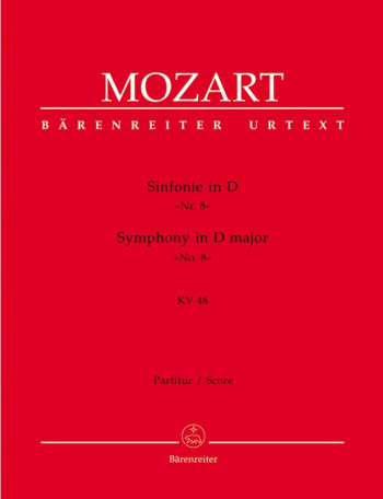 Symphony No. 8 in D (K.48) (Urtext). : Large Score Paperback: (Barenreiter)