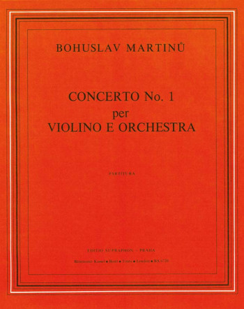 Concerto for Violin No.1 in E (1932/33). : Large Score Paperback: (Barenreiter)