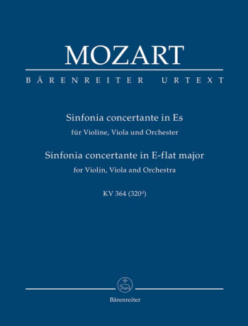 Sinfonia concertante in E-flat (K.364) (K.320d)  Study score (Barenreiter)
